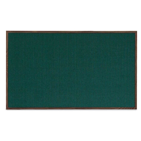 United Visual Products Combo Board, 18"x24", Black Frame/White Porcelain & Forbo UVDECORK1824B-WHTPORC-FORBO